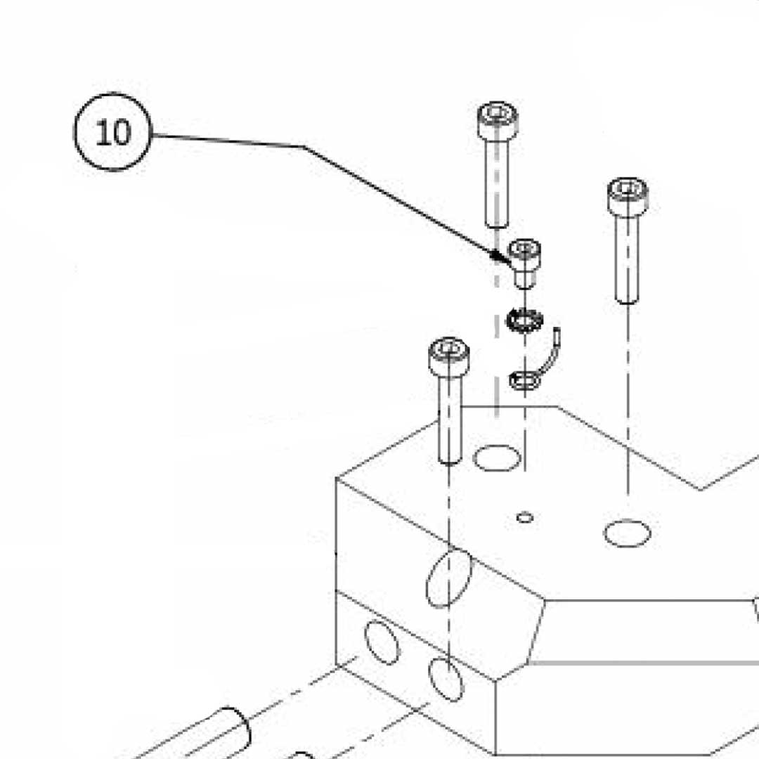 7816017 Screw Tcei M4X6