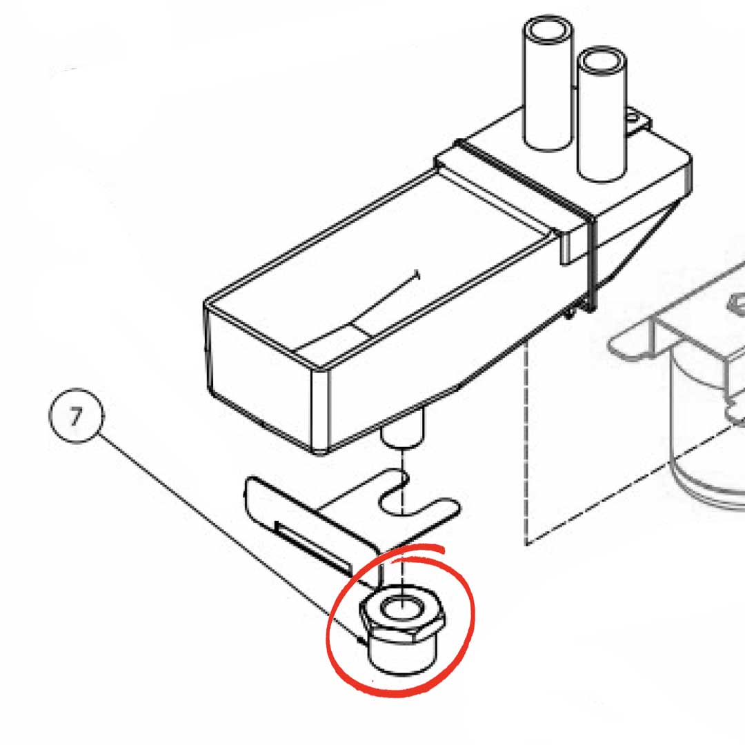 5225294 Fitting M/F 3/4X3/8