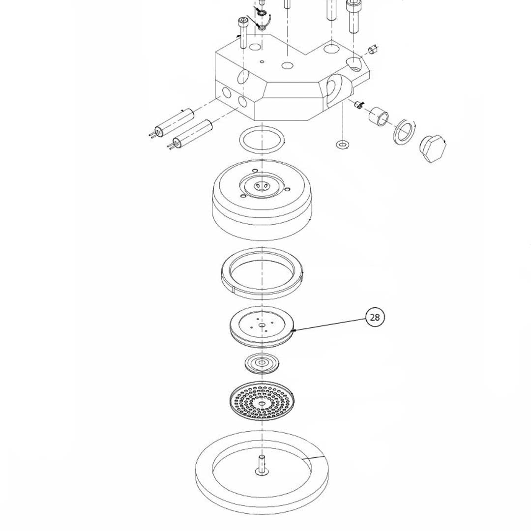 5285512AL Shower-Holder For Diffusion