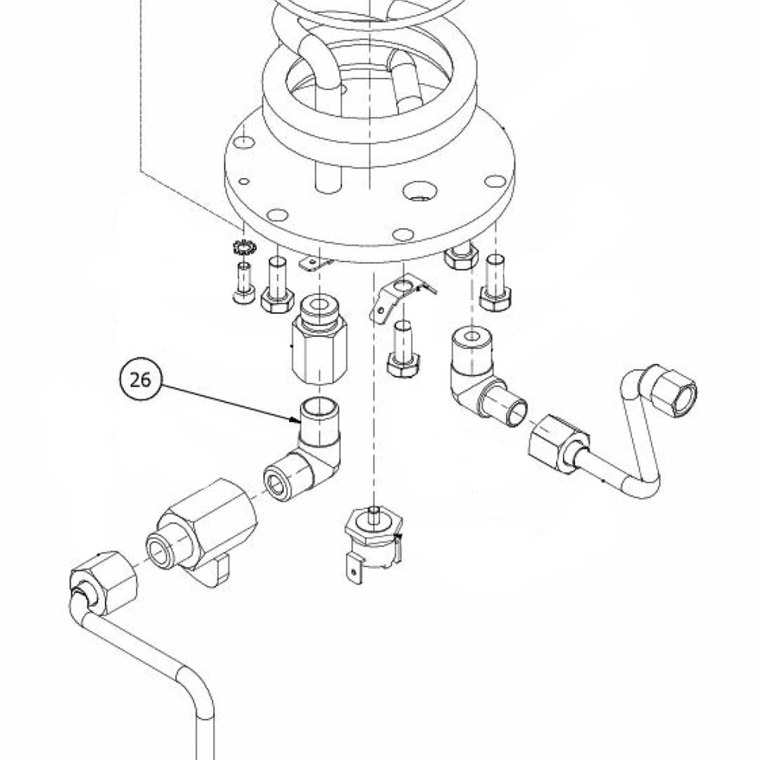 5301506TR Union Elbow M13X1/4