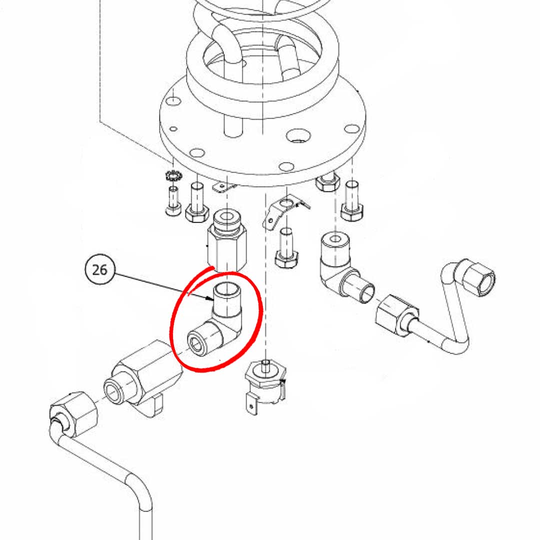 5301506TR Union Elbow M13X1/4