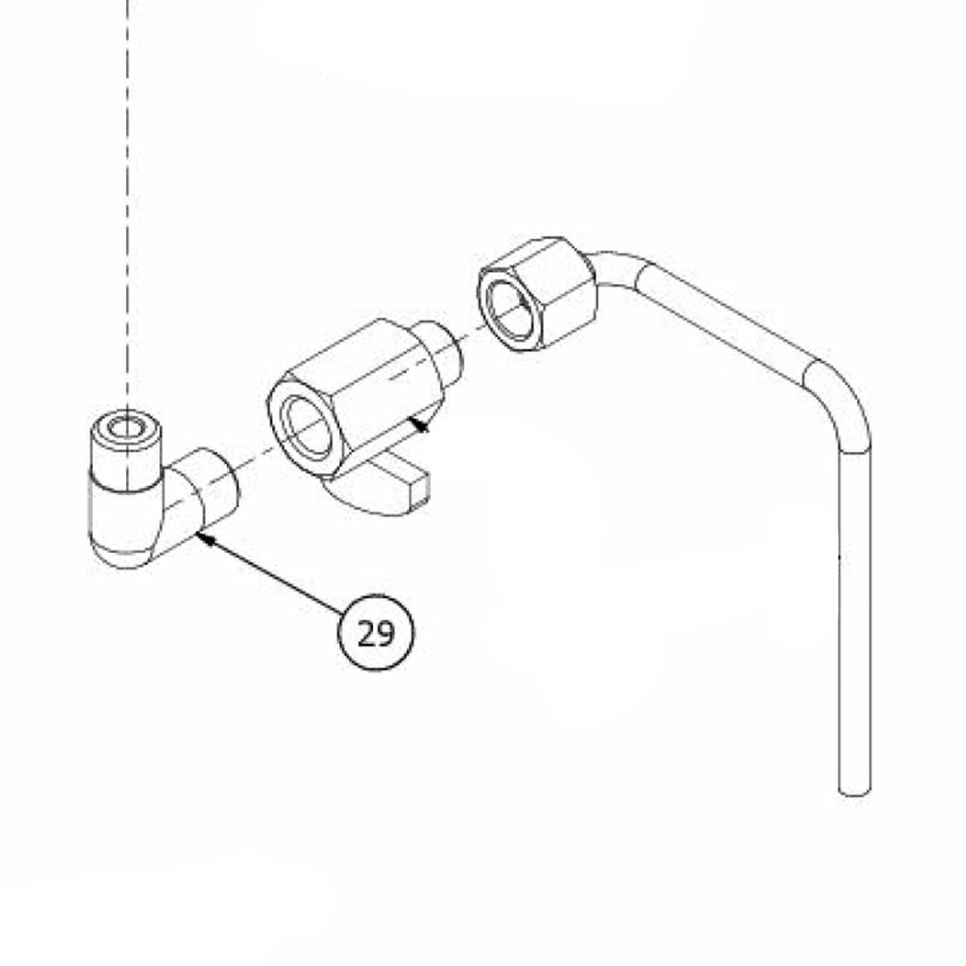 5301527TR Elbow Fitting 1/4 G Ot