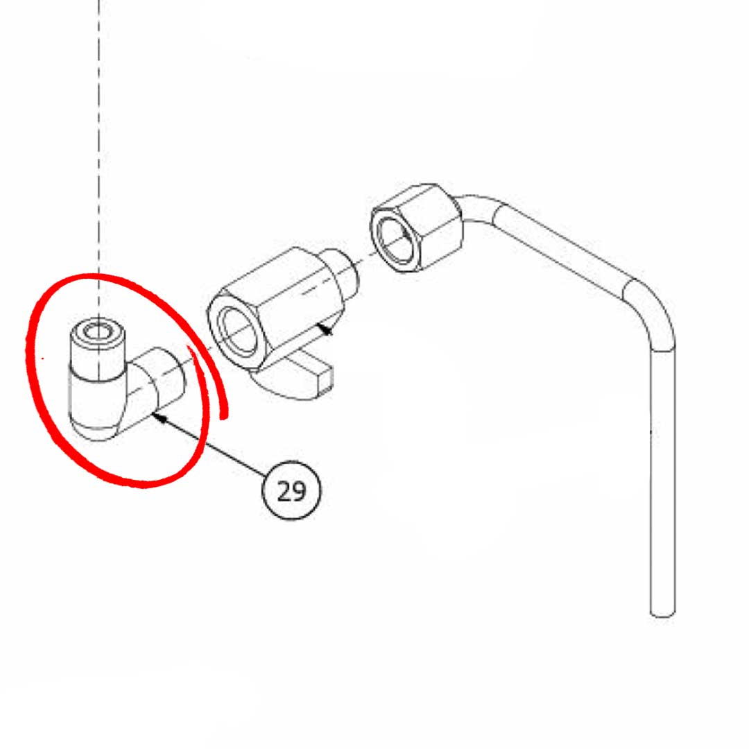 5301527TR Elbow Fitting 1/4 G Ot