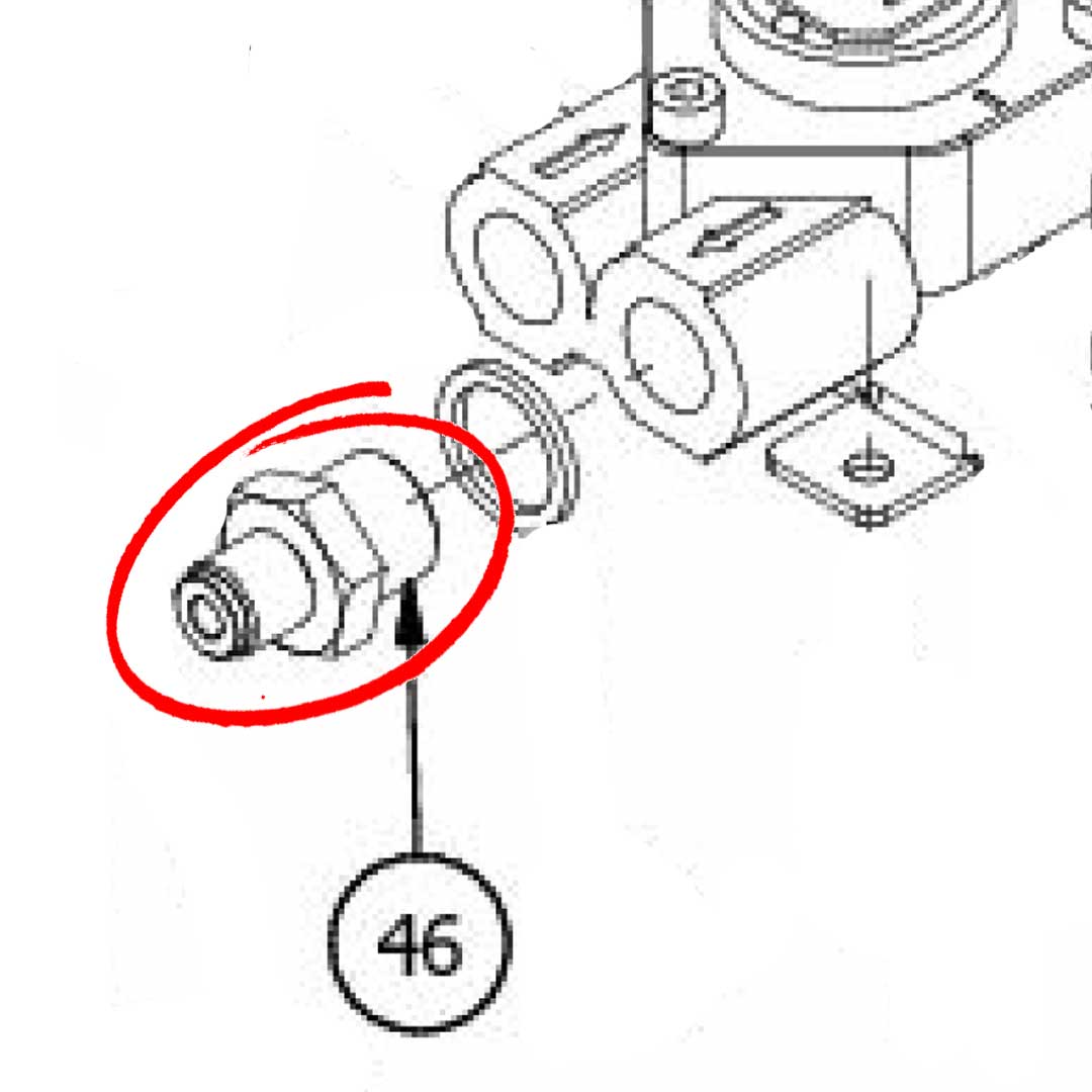 5302088AL Fitting 1/4 X 1/8 G H24.5 Ot57Usa