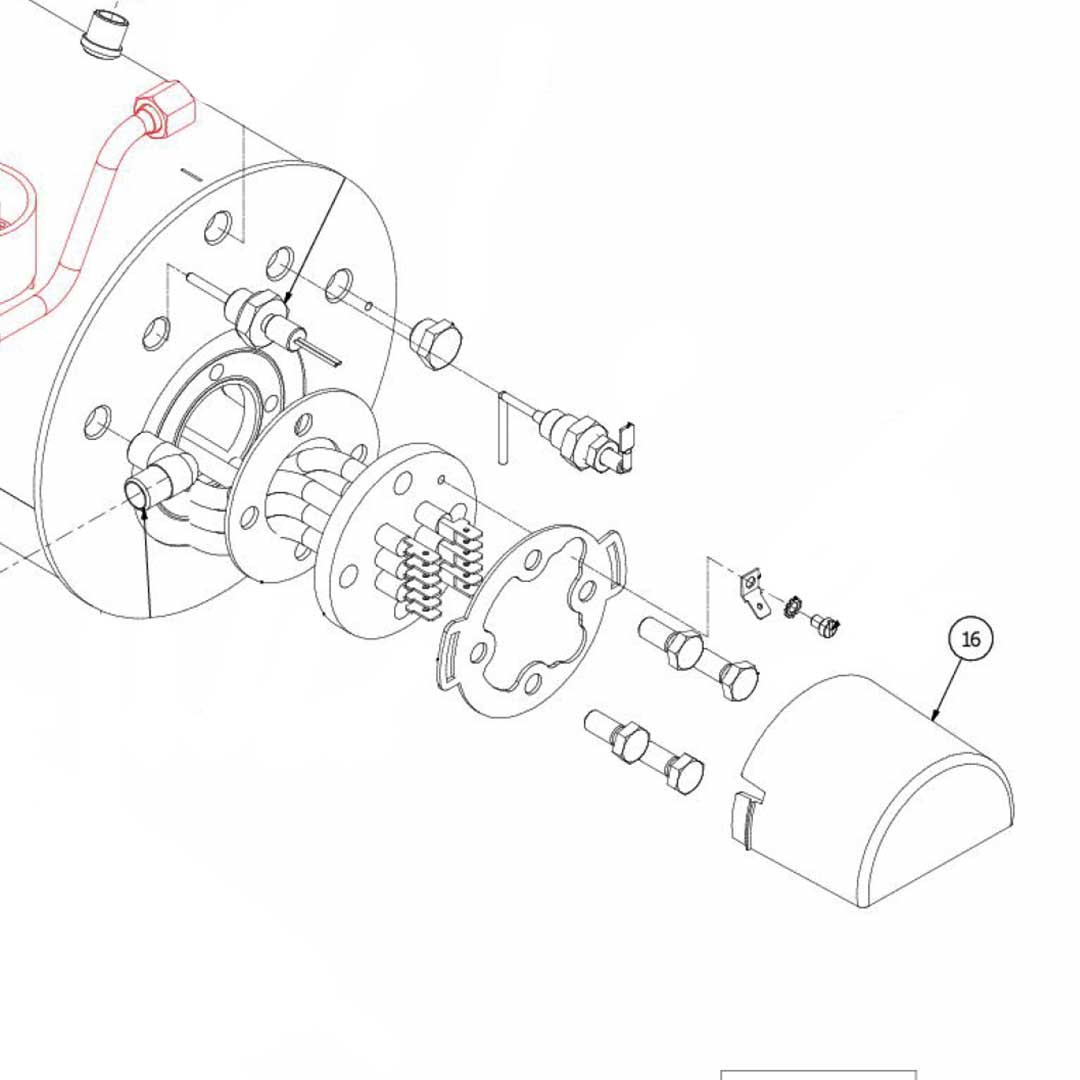 5373109 Cover Heating Element Contacts