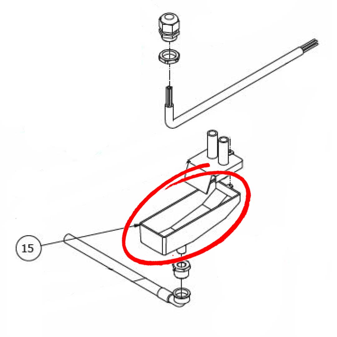 5374501.01 Black Drain Basin Nylon