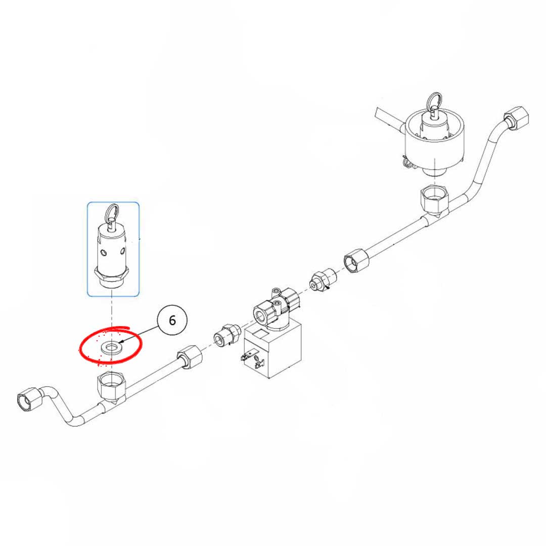 5492021 Gasket D18X10X2