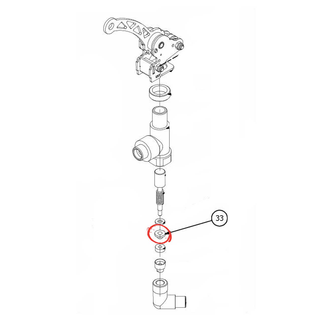 5494004 Gasket D12 X 6 Ptfe Graphitized