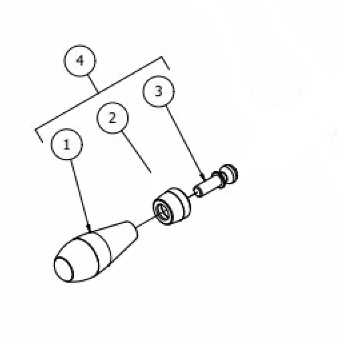 5964121 Assy Knob Tap For Steam Pipe