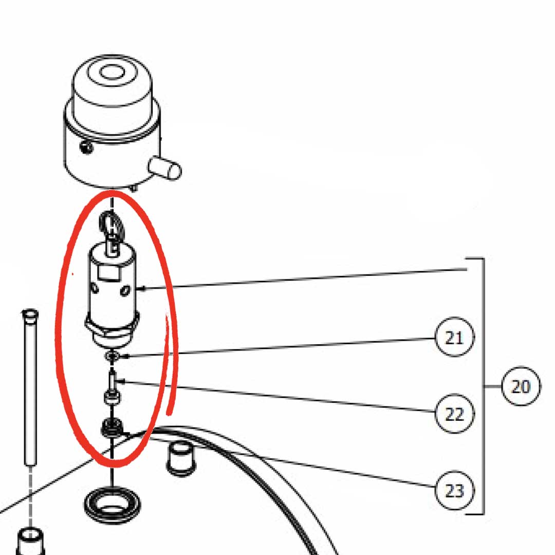 5965015.07 Assy Security Valve 1,65 Bar Viton