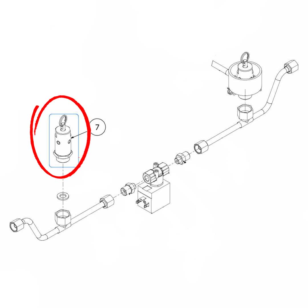 5965308 Assy Security Valve 2,5 Bar