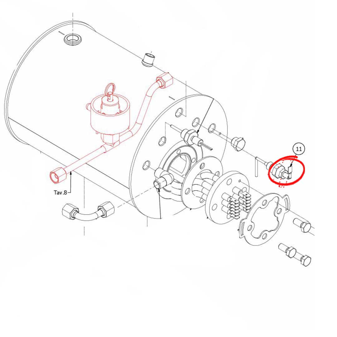 5973131LL Assy Probe Max Level Arcadia