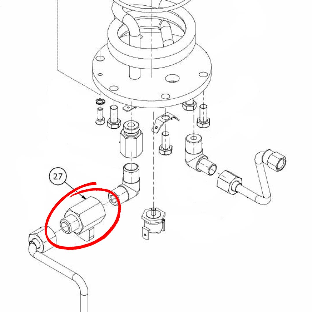 7451504 Ball Valve Miniball 1/4 G M/F