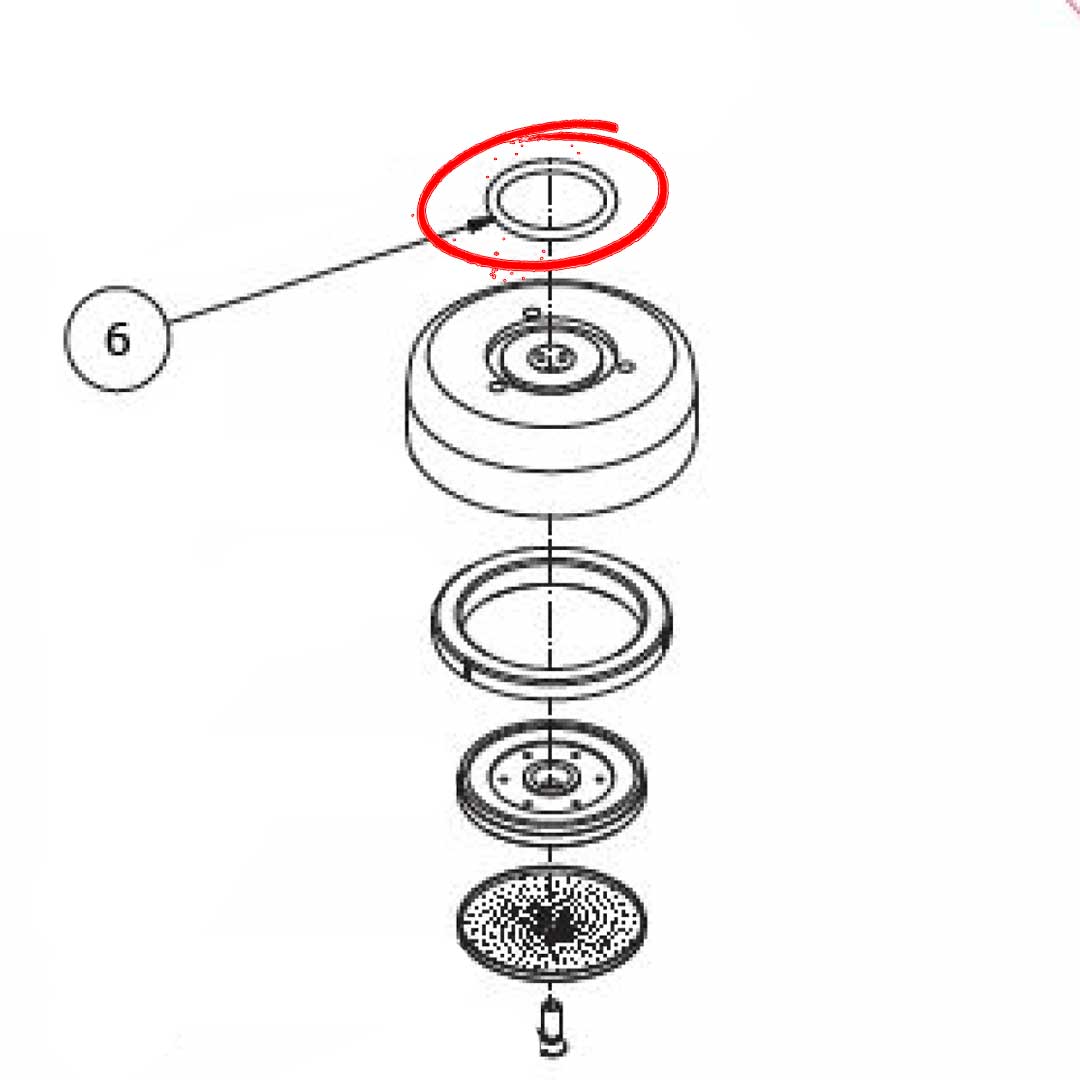 7496004 OR Gasket 139 Viton