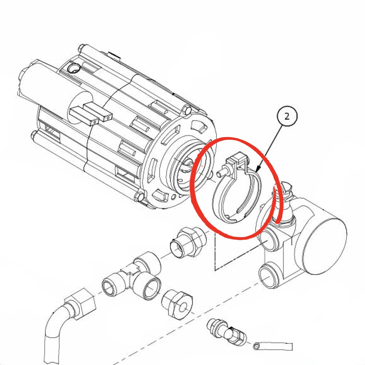 7611508 Pump Clamp