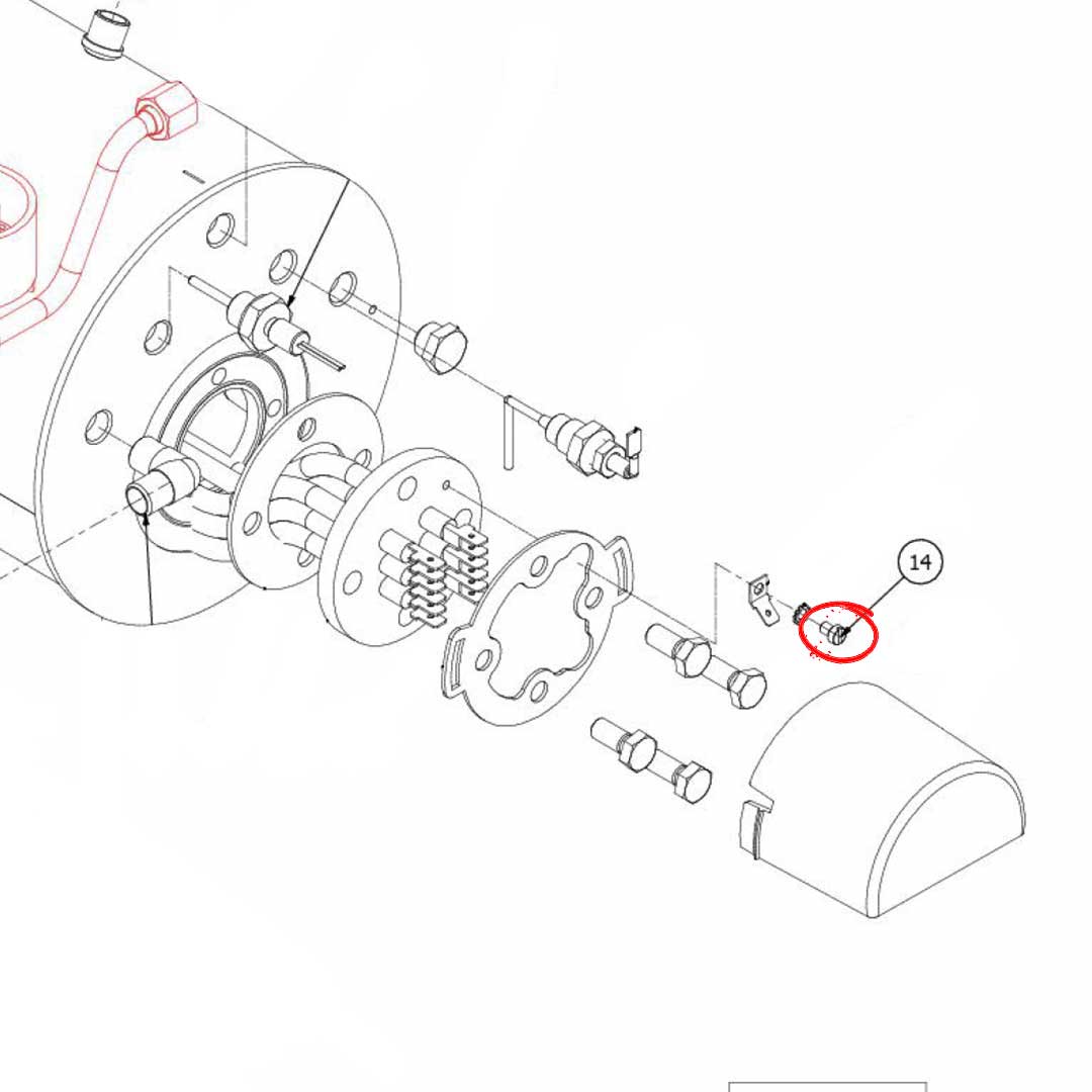 7826212 Screw Tci M4X6 Uni 6107 Ot