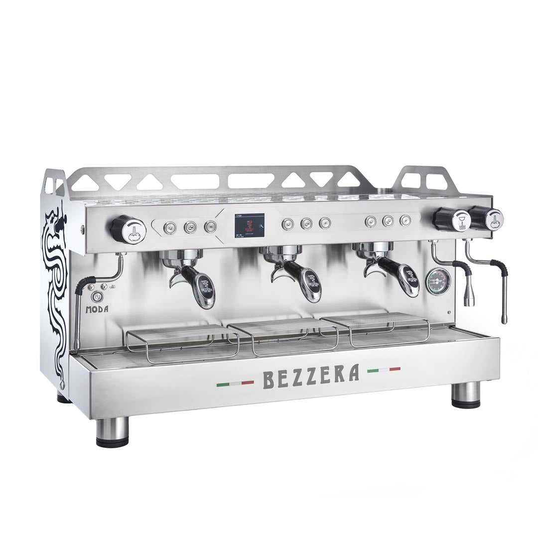 Bezzera MODA PID Espresso Machine 3 group steel